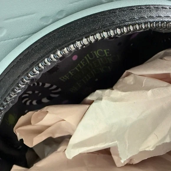 Loungefly Beetlejuice Cowboy Backpack - Black, Gray, Green - Picture 4 of 5